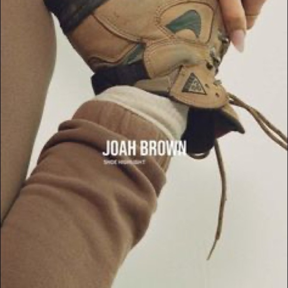 Joah Brown Reebok Vintage Hiking Boots - Size 10 - Picture 5 of 7